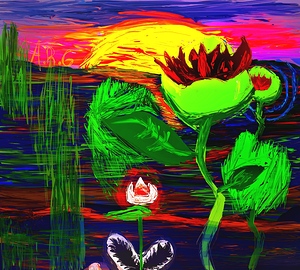 A vivid swamp 