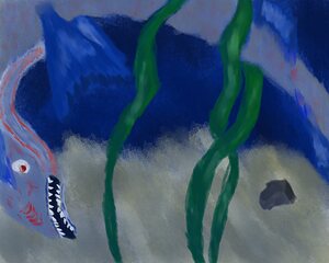 the long creature of the deep
