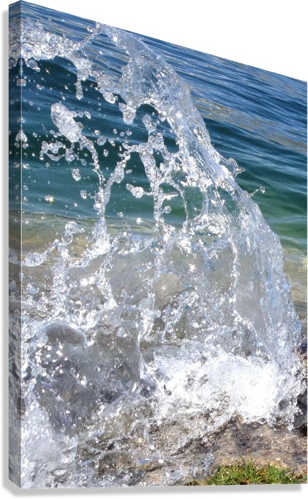 Water splash  Canvas Print