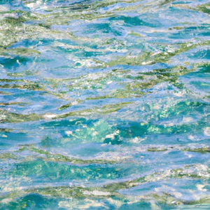 Light blue ocean surface