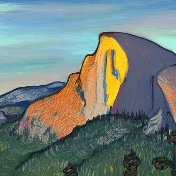 Half Dome  Print