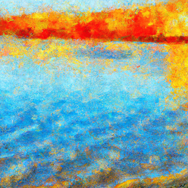 Summer Ripples Print