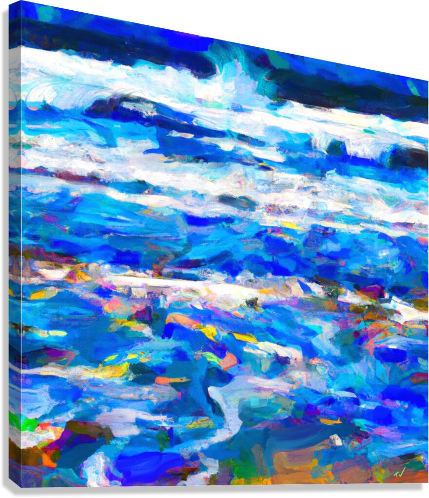 WINTER SWELL Canvas Print