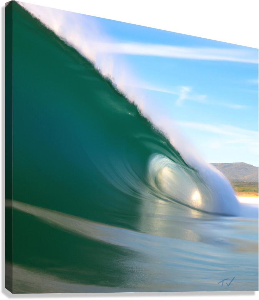 Air brush fun  Canvas Print