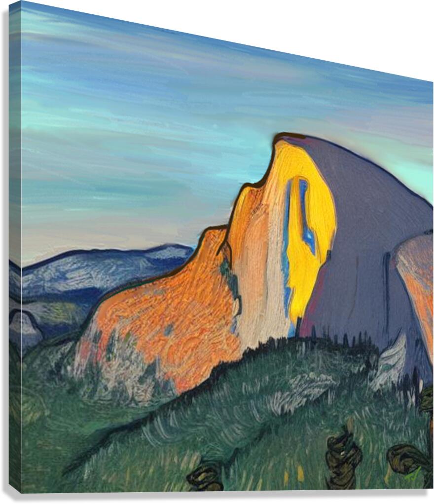 Half Dome  Canvas Print