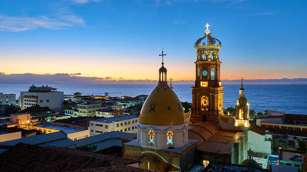 Our lady blue 2 Print