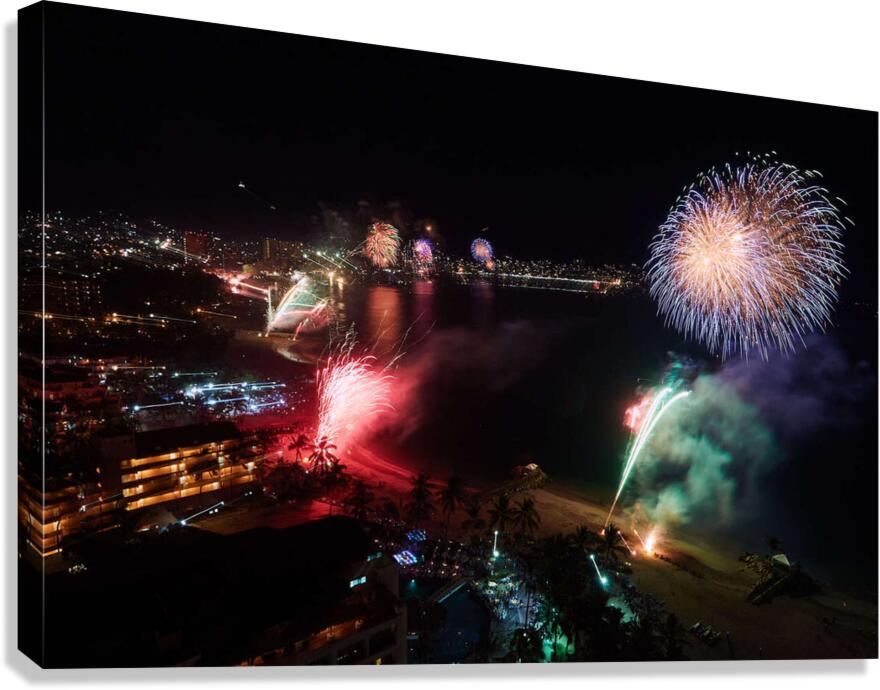 Happy Newyears 2 Canvas Print