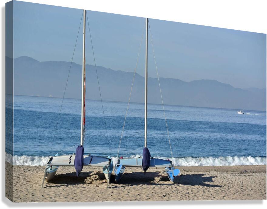 Waiting for the wind Canvas Print