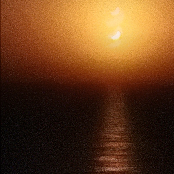 Moonset by Brigitte Center