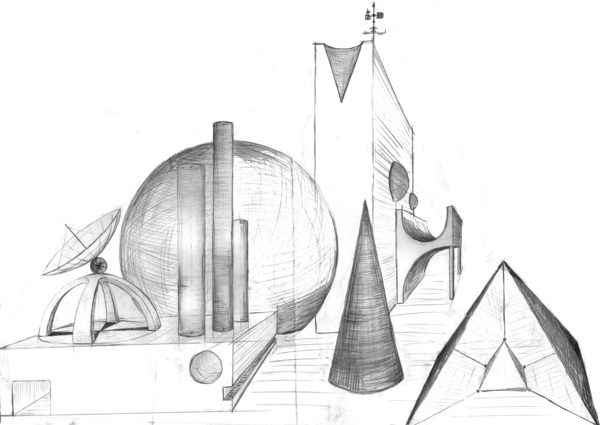 Fantasy Architecture Future by Hardya