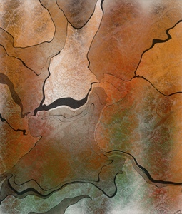 Joyous Melange - Abstract Nature Art Print