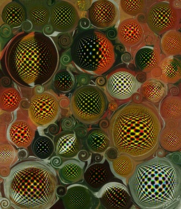 Geometric Wonderland - Abstract Art Print