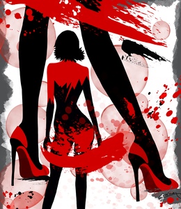 Curves of Sensuality - Modern Art Print