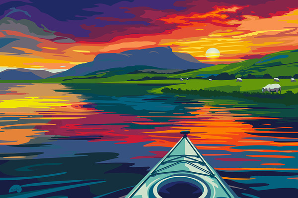 Celtic Chroma  Print