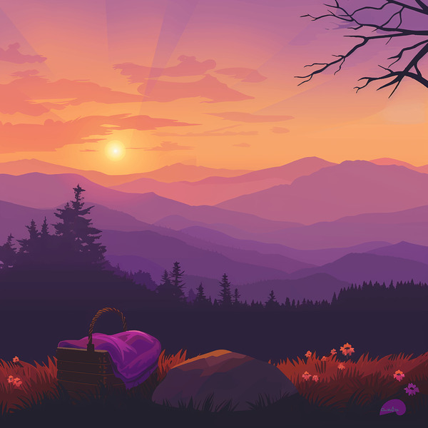 Peaceful Escape Print