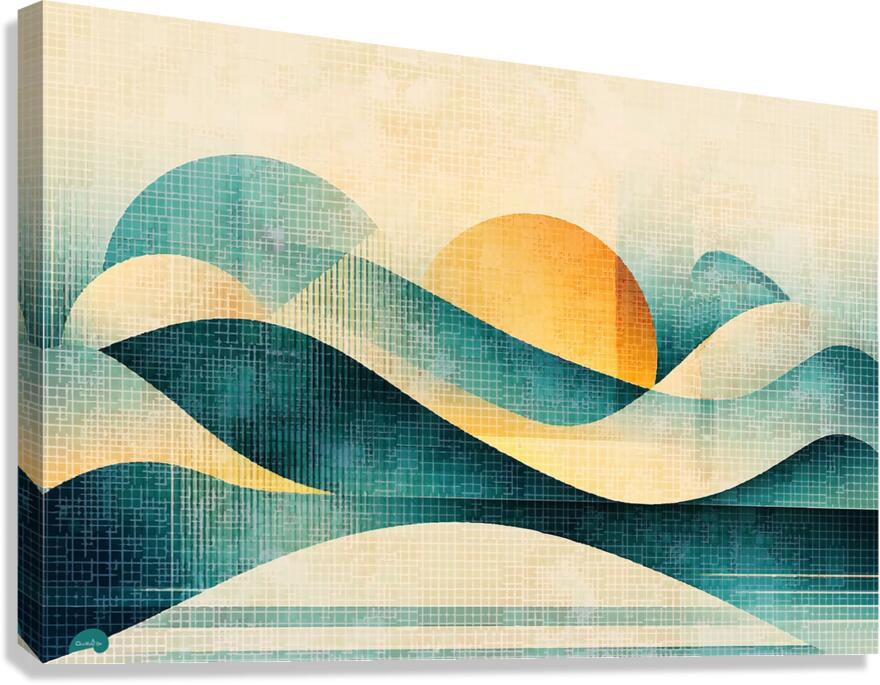 Algorithmic Dune - Artrepreneur Canvas Print