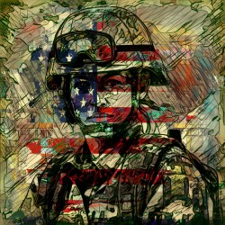 With Her Blood - Exhibit Piece