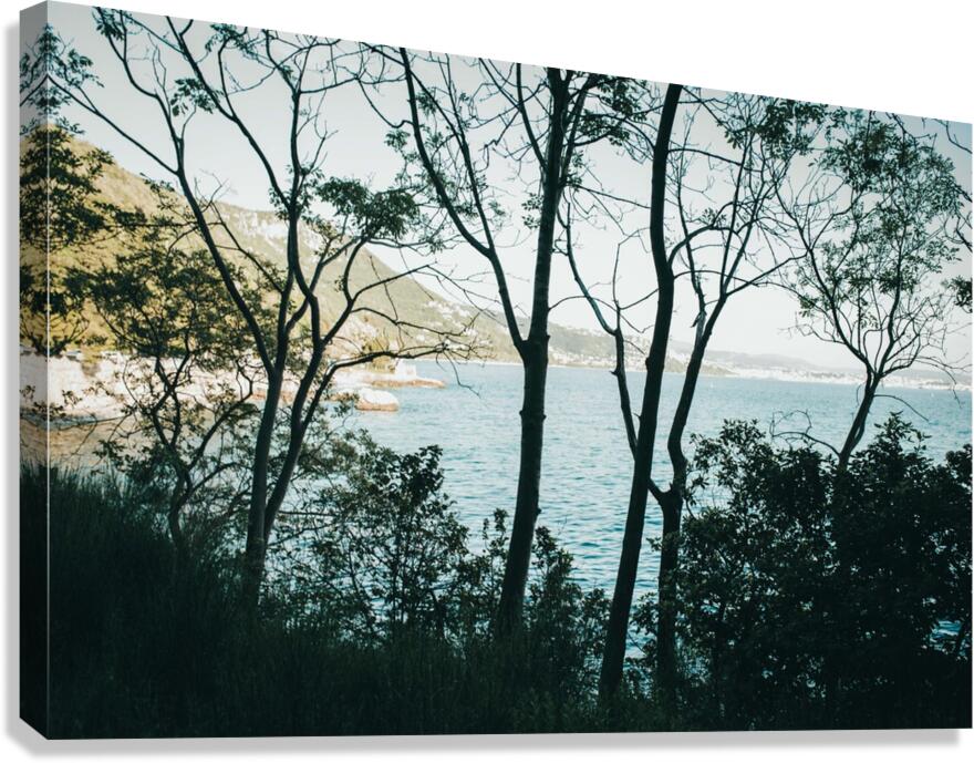 Trieste Shore Canvas Print