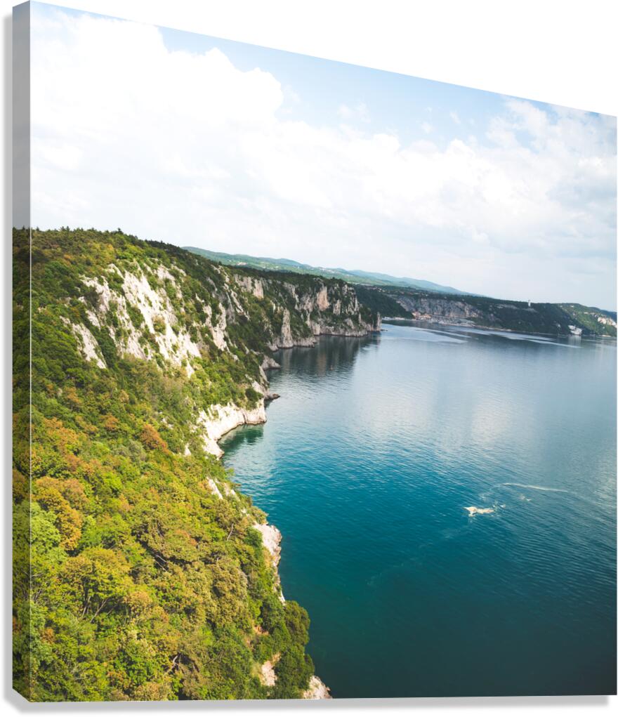 Duino Coastline Canvas Print
