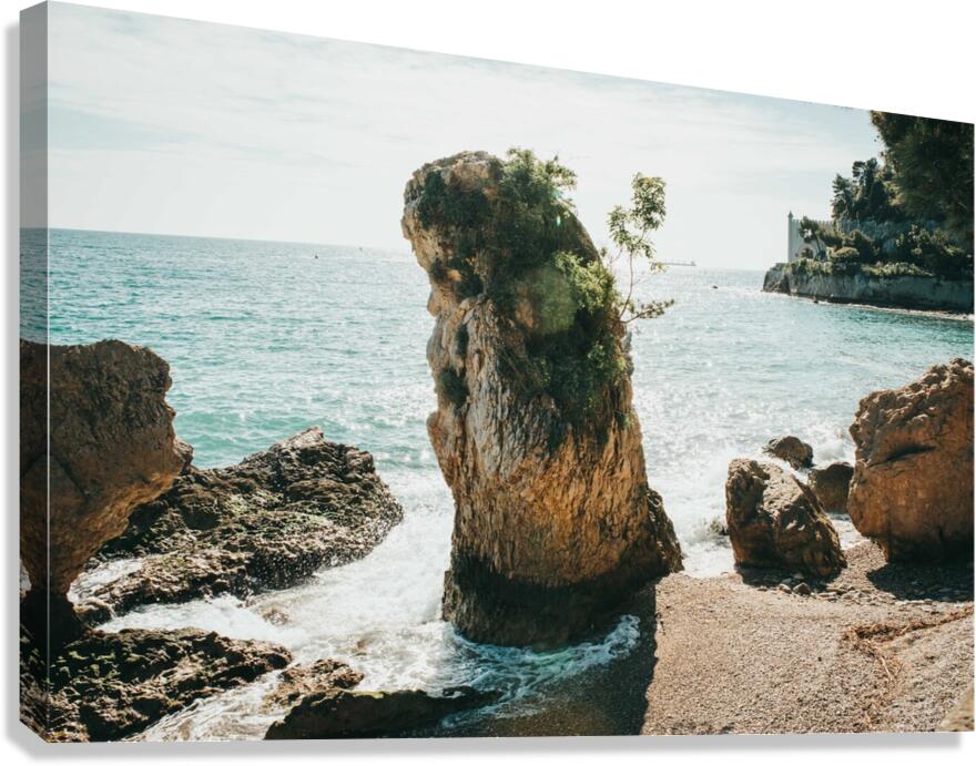 Trieste seashore Canvas Print