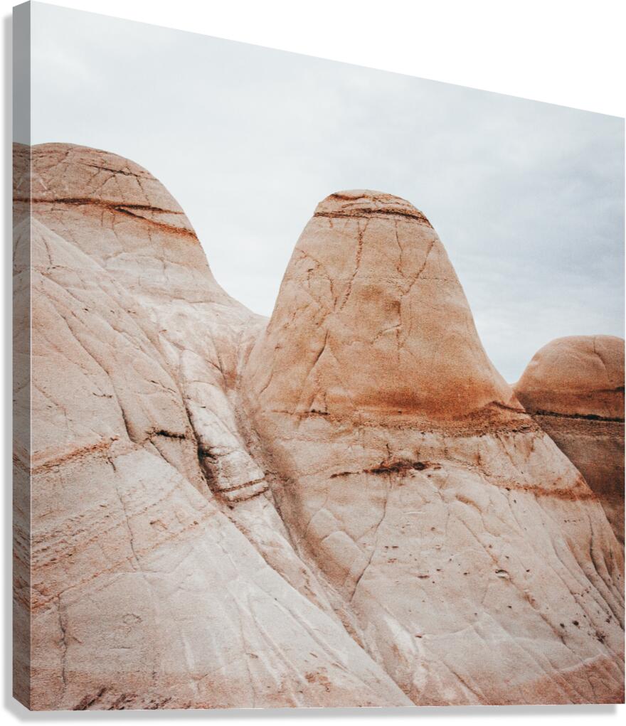 Drumheller Hoodoos Canvas Print