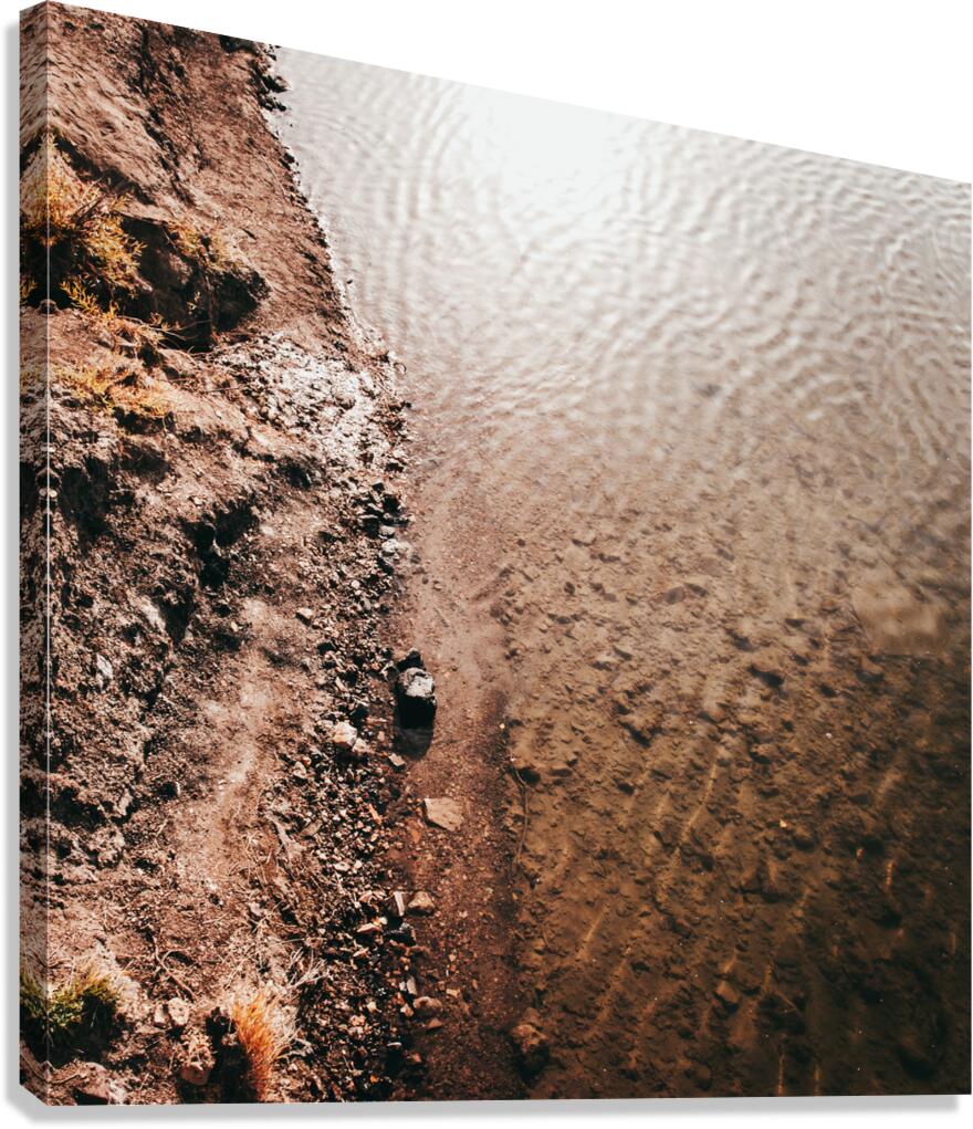 River Ripples Canvas Print
