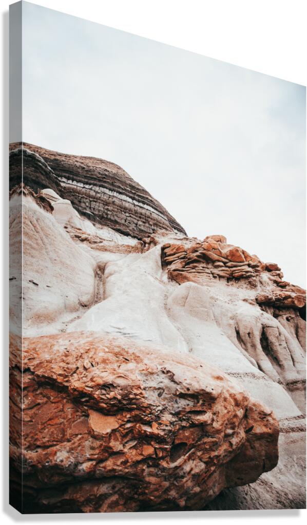 Drumheller Mountains Canvas Print