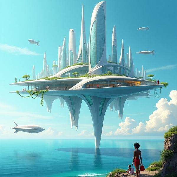 City of the wealthy Print