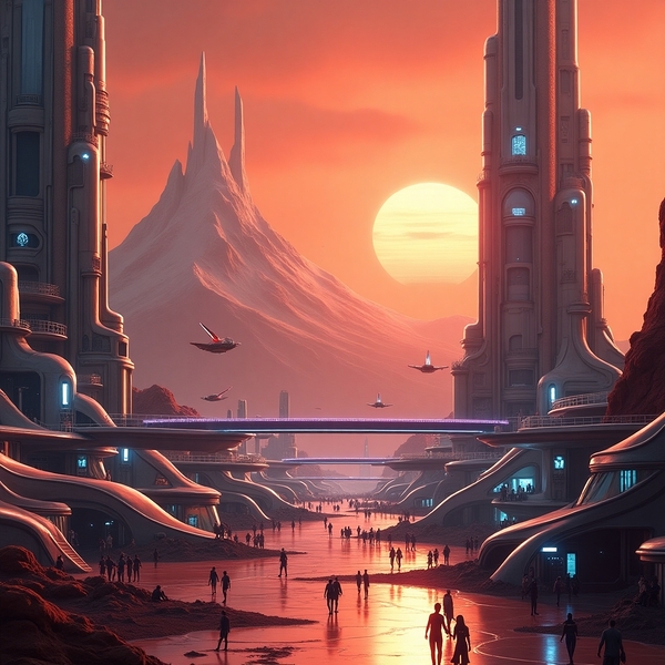 MARS CITY by FOUZITDF