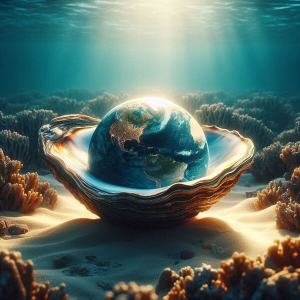 The World is my oyster  by sebastien syssau