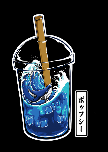 pop ace kanagawa wave by Maximeillust