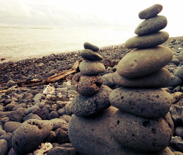 Rock Balancing Print