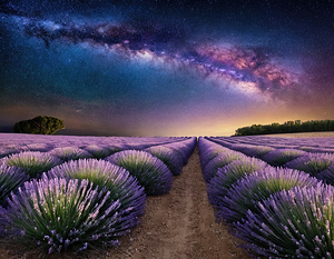 Lavender Field at Starlight   GIA2501 0454 ILU