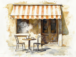 Morning Cafe Stillness   GIA2501 0550 WAT