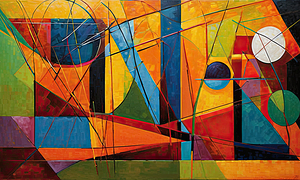 Colors in Motion - GIA2401-0382-OIL