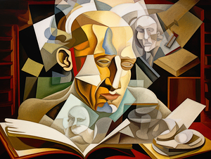 Cubist thought  - GIA2401 0426 PIN
