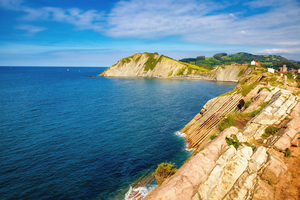 Zumaya Flysch Cliffs Gipuzkoa - CR2106-5668-GLA