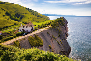 Zumaya Flysch Cliffs Gipuzkoa - CR2106-5675-GLA