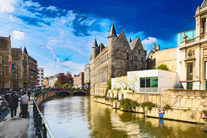 The Serene Canal of Ghent - CR2304-9035-PIN