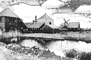 The elegance of Zaanse Schans - CR2305-9131-REMIX
