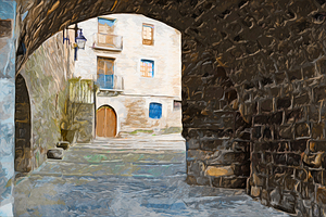 Alleys of Ainsa - CR2310-9963-WAT