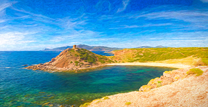 View of Porto Ferro - CR2405-0750-PIN