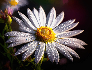 Daisy wet by the rain - GIA0923-1031-ILU