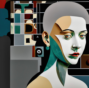 Beauty and mystery in cubism - GIA0923-1041-ILU