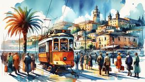 Picturesque Tram - GIA2401-0127-WAT