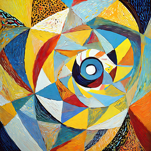 Vibrant Vortex - GIA2401-0255-OIL.