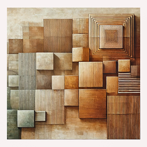 Textured Cubes - GIA2401-0282-ABS