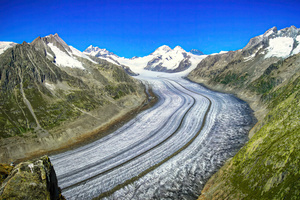 Majestic Aletsch Glacier View - N0708-129-ORT-2