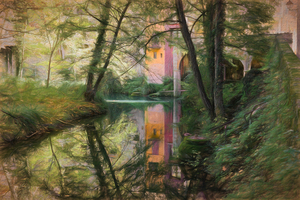 Hidden Shelter in the River - CR2210-8190-OIL