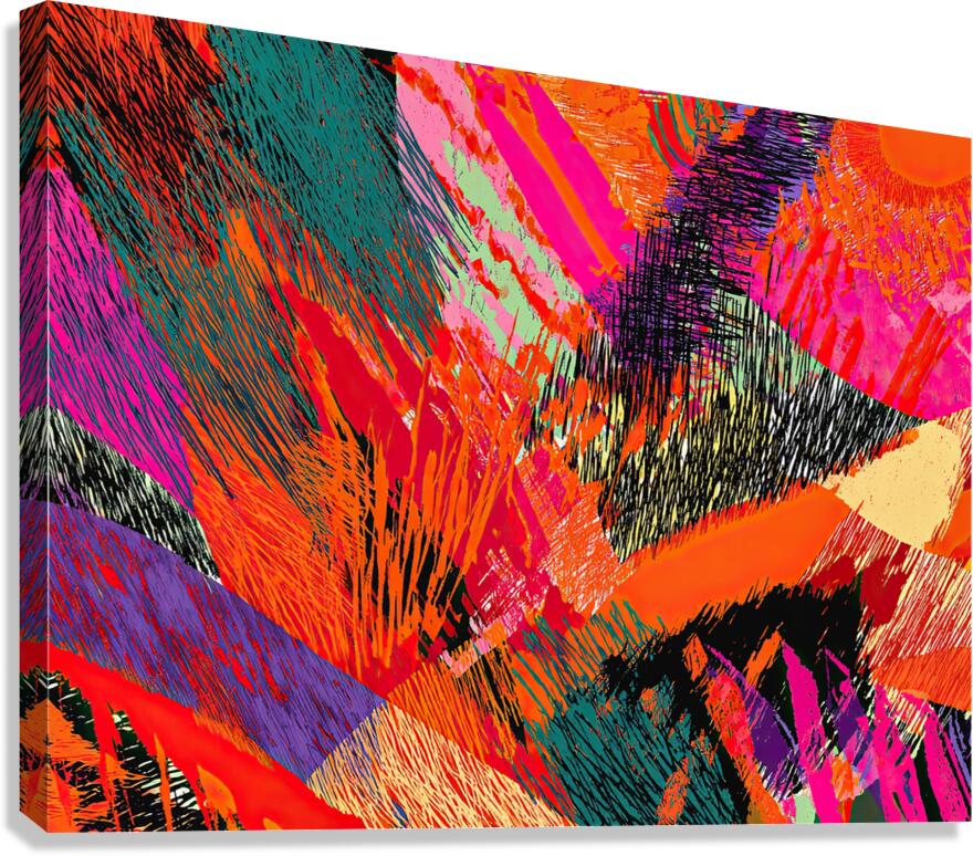 Electric Jungle Rhythm   GIA2501 0603 ABS Canvas Print